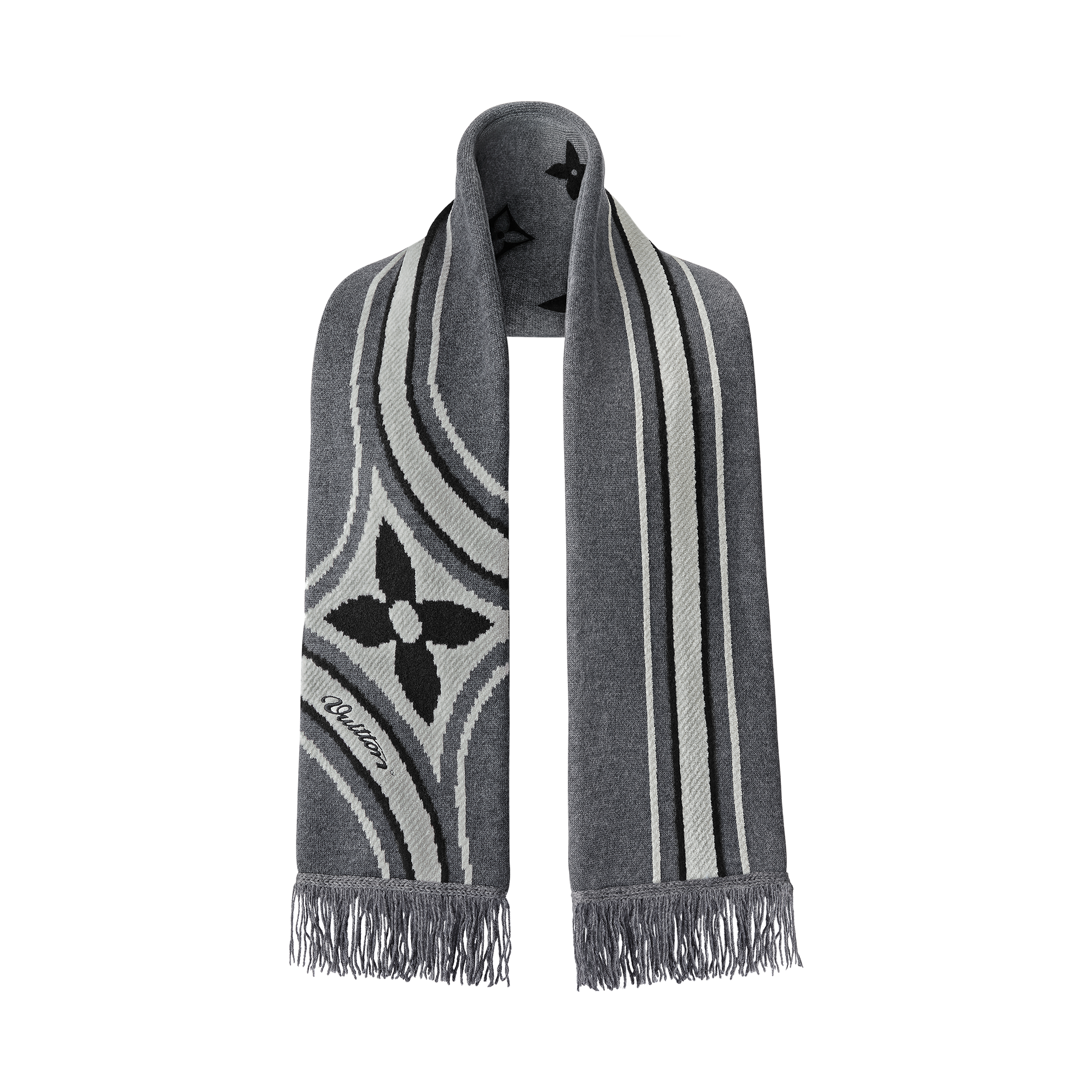 Graphic Flower Scarf . - For Men | LOUIS VUITTON